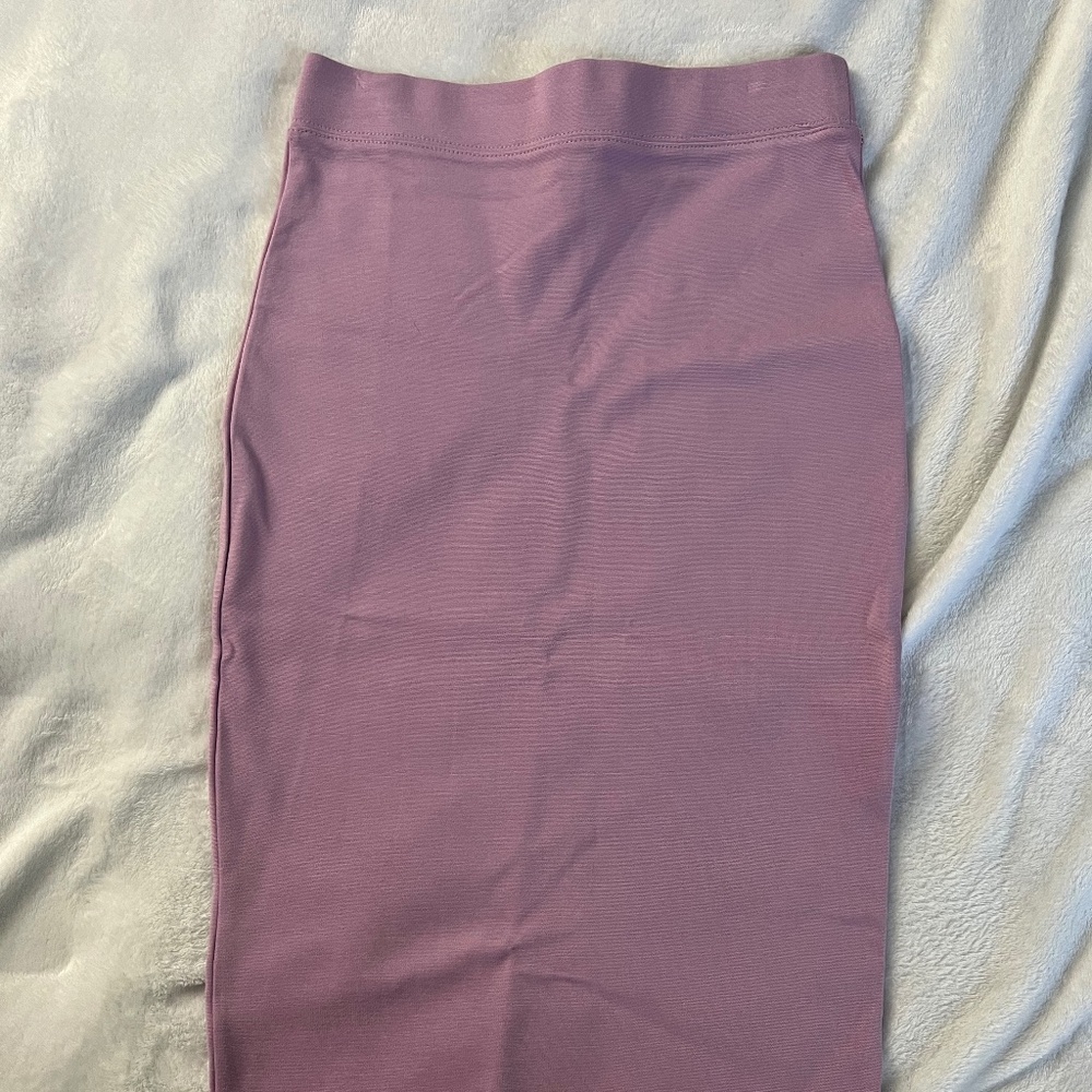 light purple skirt
